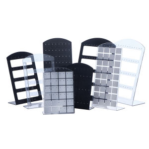 YAFEN Necklace Bracelet Earring Jewelry Hanging Accessories Display Wardrobe Earing Stand For Plastic Earingstand