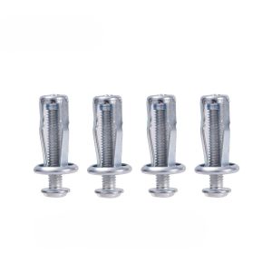 【On Sale】4Pcs M4 M5 M6 M8 Petal Rivets Nut Expansion Screw Clamp Petal Shape Metal Rivet Nut Bolt Set Hollow Wall Fixing Pop Screws