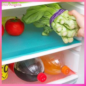 [Hill Angelia] 4 cái EVA không thấm nước tủ lạnh lót Mat có thể giặt nấm mốc bếp Pad chống dầu Tủ Ngăn Kéo placemat Heat-insulat tủ lạnh mat