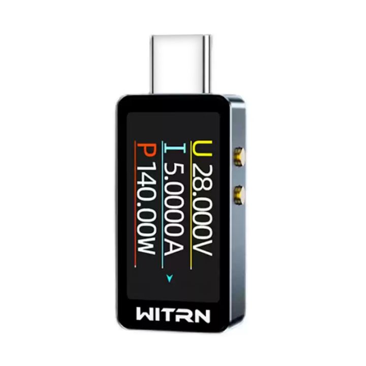 CC1 USB Voltage & Current Meter Tester PD3.1 Digital Display 28V Type-C ...