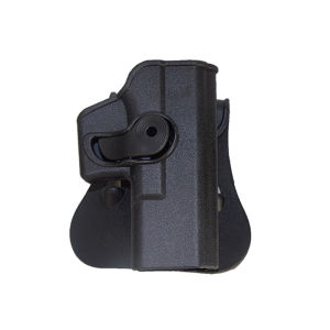 ซองใส่แม็กกาซีนยุทธวิธีแบบโพลีเมอร์ ซองใส่แม็กกาซีนยุทธวิธีแบบมือขวา เหมาะสำหรับ Glock 17 19 22 26 31 ซองติดเข็มขัดพร้อมซองแม็กกาซีนคู่ กระเป๋าใส่อุปกรณ์ล่าสัตว์ ซองใส่แม็กกาซีนยุทธวิธี ซองติดเข็มขัดพร้อมซองแม็กกาซีน