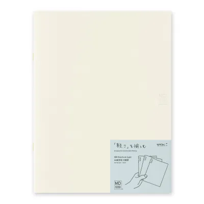 MD Notebook Light (A4 Variant) 3pcs Pack A - Lined and Gridded