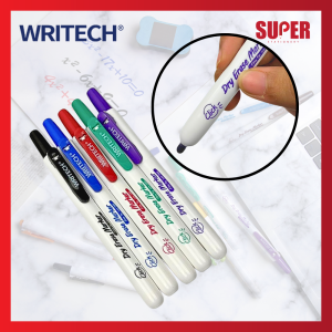 [Super Stationery] Dry Erase Marker Smooth Ink Click Retractable  Pen Tanda Papan Putih Dakwat Lancar Klik Boleh Tarik