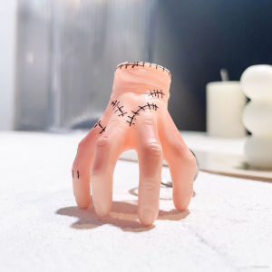 YF Wednesday Addams Family 3D doll palm POP key chain bag pendant FY
