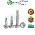 Vít bắn tôn Inox M5.5x63mm M6.3x75mm | Chất liệu inox | mạ kẽm nhúng nóng. 