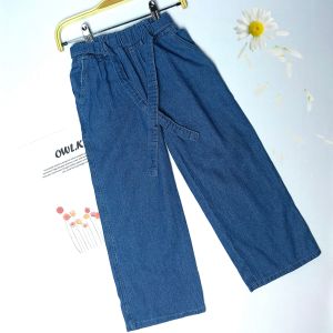 Celana Kulot Anak Cewek Bahan Denim Ukuran Tanggung 8 tahun samapai 11 tahun Bisa COD