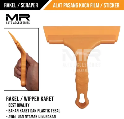RAKEL WIPPER KARET ALAT PASANG KACA FILM / STICKER HIGH QUALITY