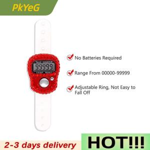PkYeG Electronic Finger Counter Ring Finger Click Portable Resettable Digital Display Counter Golf Count Braided Prayer Accessories