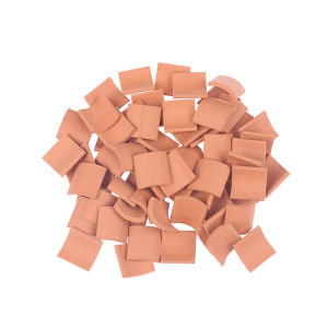 Christmas gift 【AYLMER】 60Pcs Mini Roof Tiles For Landscaping Miniature Tiles For Dollhouse 1/16