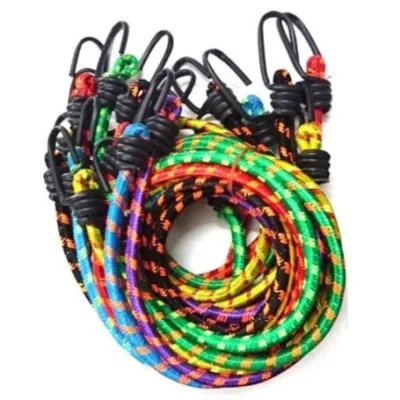 1pc-80cm/125cm Multipurpose Elastic Rubber Belt Bag Bicycle Luggage Rope Hook Tali Motosikal Getah Ikat Beg Basikal 脚车带