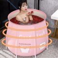 Bồn Tắm Ngâm Người Thảo Dược Có Thể Gấp Gọn KUNBE Cho Người Lớn Và Trẻ Em, Bồn Tắm Di Động Thông Minh, Chậu Tắm Xông Hơi Giữ Nhiệt Tiện Lợi. 