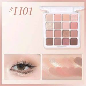 Bảng Phấn Mắt Trang Điểm 16 Ô HOLD LIVE Mắt Nhũ Mịn Lì Lâu Trôi 16 Màu Đa Dạng Thiết Kế Tiện Lợi