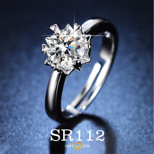 POS DARI KL - SR108 / CINCIN / SILVER RING / CINCIN SILVER PLATED / ADJUSTABLE RING / CINCIN PEREMPUAN / CINCIN PERAK