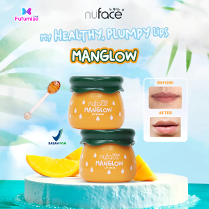 FUFUMISE | NUFACE Lip Care Set (Lip Scrub & Lip Mask) | Mengangkat sel kulit mati pada bibir