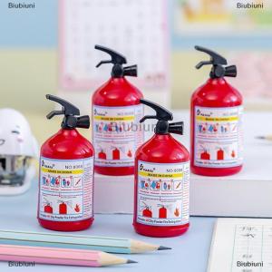 [COD] Biubiuni Creative Fire Extinguisher Shape Pencil Sharpener Single Hole Cutter Student Stationery School Supplies For Kids Prizes Gifts