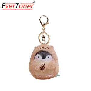 Evertoner Charm Gắn Túi Búp Bê Chuột Hamster dễ thương chim cánh cụt búp bê treo và treo túi trang trí schoolbag Ba lô Keychain