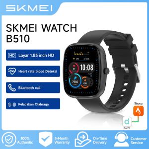SKMEI Smartwatch B510 Tangan Pria Bluetooth Call Sleep Monitor Heart Rate Tracking Jam Wanita