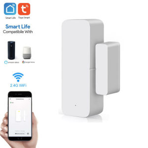 【Elegant Residence】Door Sensor Door Open Closed Detectors Wifi Home Alarm System App Notification Alerts Window Sensor Detector