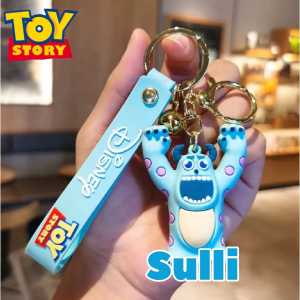 Gantungan kunci keychain serbaguna tas motor mobil aksesories souvenir aesthetic boneka lucu Disney TOY STORY animation monster inc figure