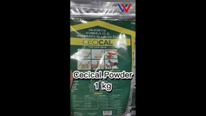 1kg Cecical + 1kg V22 Feed Premix Calcium and Vitamins for Poultry Swine Goat Cattle Animals