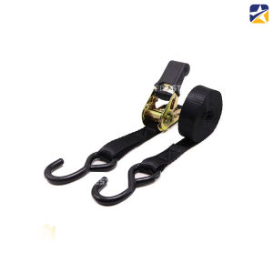 Dây tăng đơ bản Fivestar 25mm tải 800kg móc S - Đầu tăng thép bền bỉ chất liệu dây 100% polyester màu CAM dài 5M