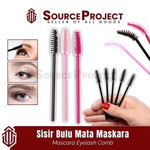 Sisir Bulu Mata Maskara Mascara Wand Glitter Spolie Brush Eyelash Extension | Source Project