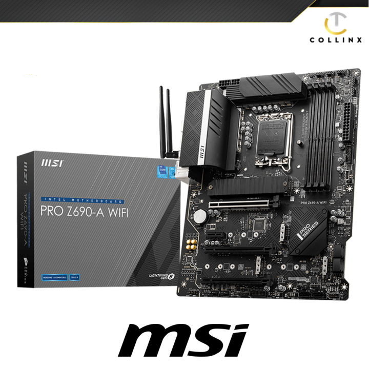 MSI PRO Z690A WIFI DDR4 / ddr5 Motherboard Optimum Thermal Solution