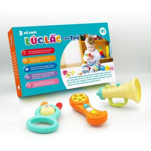 Đồ Chơi DUKA:  Đồ Chơi Lúc Lắc Cho Trẻ (3 Và 4 Chi Tiết)