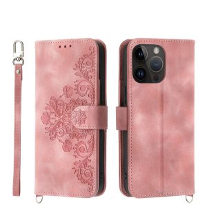 For iPhone 15 14 13 11 12 Mini Pro Max iPhone 6 6S 7 8 Plus SE 2022 X XR XS Max Phone Case Petal Leather Wallet 5 with Stand Card Slot Flip Cover Casing