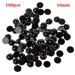 MIRELINA 100pcs Black Safety Eyes 2~20mm Plastic DIY Black Eyes High Quality Children Kids Toys For Bear Doll