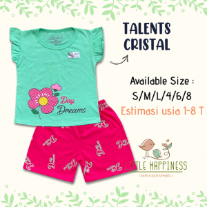 SETELAN BAJU ANAK CEWEK 1-8 TAHUN "TALENTS SERIES" / SETELAN BAJU ANAK KELFI