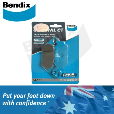 Bendix Motorcycle Brake Pads for Yamaha Sniper 135 MX X1Sniper 155R (Front) and NMAX 155 V1/V2/V3 (Rear)