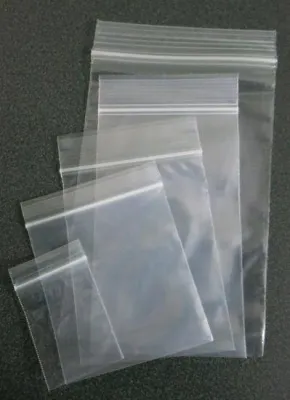 Zip Bag [ 100pcs per packet ] - Zip Lock Zipper Plastic Transparent Quality - Clear Ziplock Plastik Beg Berkualiti