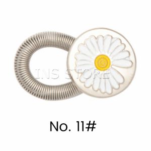 INS 3 ชิ้น/แพ็ค ปุ่มขยายเอว ปุ่มขยายเอวกางเกง ปุ่มขยายเอวสปริง กางเกง DIY jeans buttons