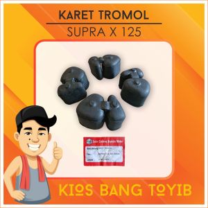 Karet Tromol Damper Peredam Roda Honda SUPRA X 125 FI 2007-on/ CS1/ SONIC 150r Kode KW7 (Max1)