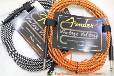 Dây jack guitar hiệu fender 6m đầu 6.35 ly