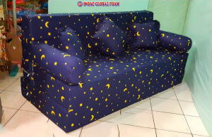 Sofa bed inoac murah no 2 ukuran 200x160x20cm