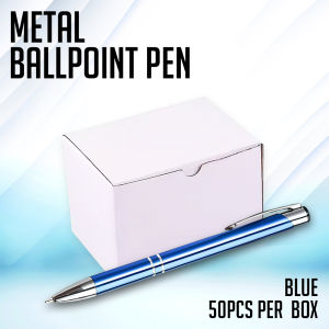 Print Digital 50 pcs Metal Ballpoint pen (black Ink) 001