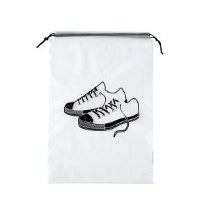 1/5Pcs Transparent Shoes Storage Bag Portable Travel Packing Drawstring Pouch Waterproof Dust-proof Bags Home Shoes Organizer