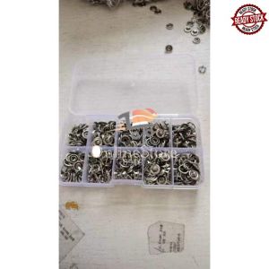 OS-C309-1 SET Kancing Tang Alat Pasang Press Kancing Jepret Cetet 100 Pcs Anti Karat