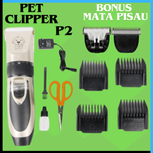 COD LAORENTOU Alat Cukur Bulu Domba garut kambing Anjing Elektrik Rechargeable P2 / mesin cukur domba kambing yg di cas super tajam