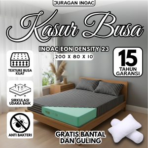 KASUR BEST SELLER BUSA INOAC EON LG D.23 TEBAL 10 CM SEMUA UKURAN MURAH BONUS BANTAL