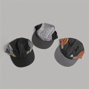 OWMXZL Flat-brimmed Baseball Cap Quick-drying Breathable Sun Protection Caps  UV Protection Hiking Hats Summer