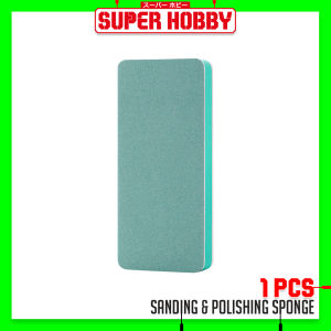 Gundam Model Polishing Tools | Dual-Sided Sponge Block Sanding Stick OPI Polish Brick | For Gunpla & Nail Finishing 模型打磨