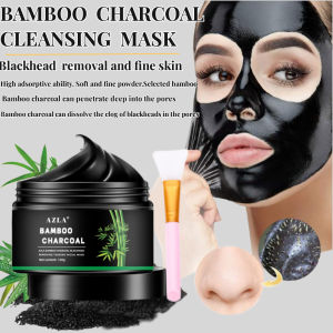120g Bamboo Charcoal Blackhead Remover Mask Shrink Pores Oil-Control Deep Cleansing Skin Care Mask