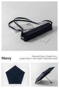 Parachase Pocket Automatic Umbrella for Women Lightweight 170g Foldable Sun Umbrella with Bag Anti UV Parasol Umbrella for Men