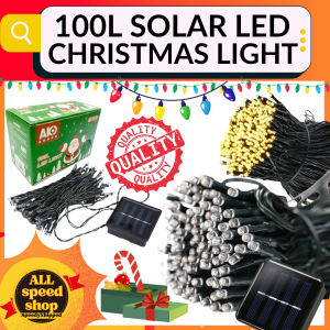 100-LED Solar Powered String Lights – Eco-Friendly Festive Illumination - Illuminate Your Nights