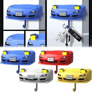 SIGNET Wall Mount Car Open Headlight Key Holder Light Initial Practical Entrance Key Hooks Creative Sturdy Keychain Holder