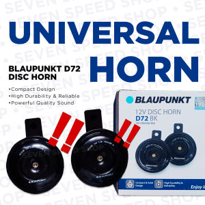 Blaupunkt 12V Disc Horn D72 Original Universal horn motor car blaupunkt 12v disc horn