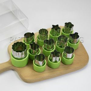 Pattaya พิมพ์กดผักผลไม้ กดคุ้กกี้ แม่พิมพ์กดผัก แม่พิมพ์ทำขนม Biscuit embossing mold